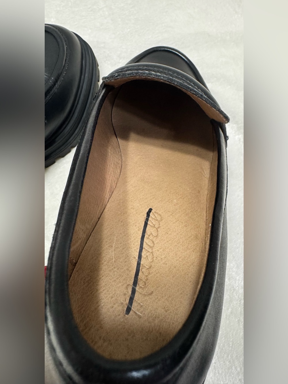 Madewell The Bradley Lugsole Loafer in Leather Size 7 - Picture 9 of 12
